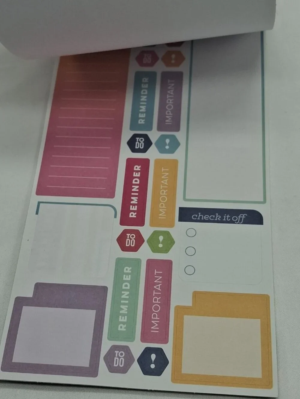 Happy Planner NURSE 1078 Pieces 30 Pages of Stickers ( few stickers missing)